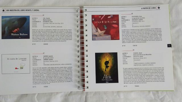 Catálogo Muestra Libro Infantil y Juvenil