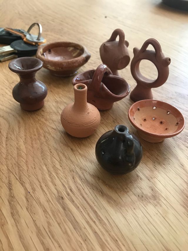 Miniatura torneada de terracota