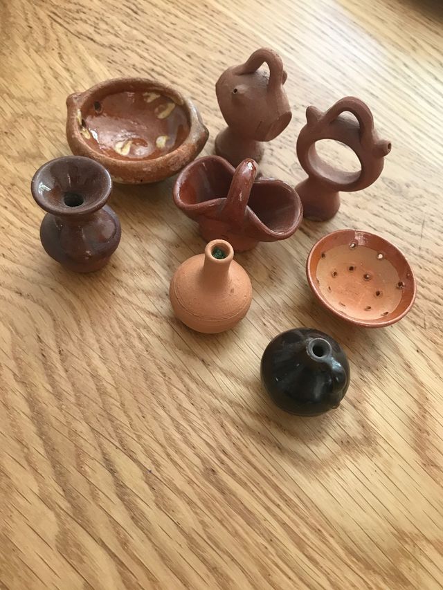 Miniatura torneada de terracota