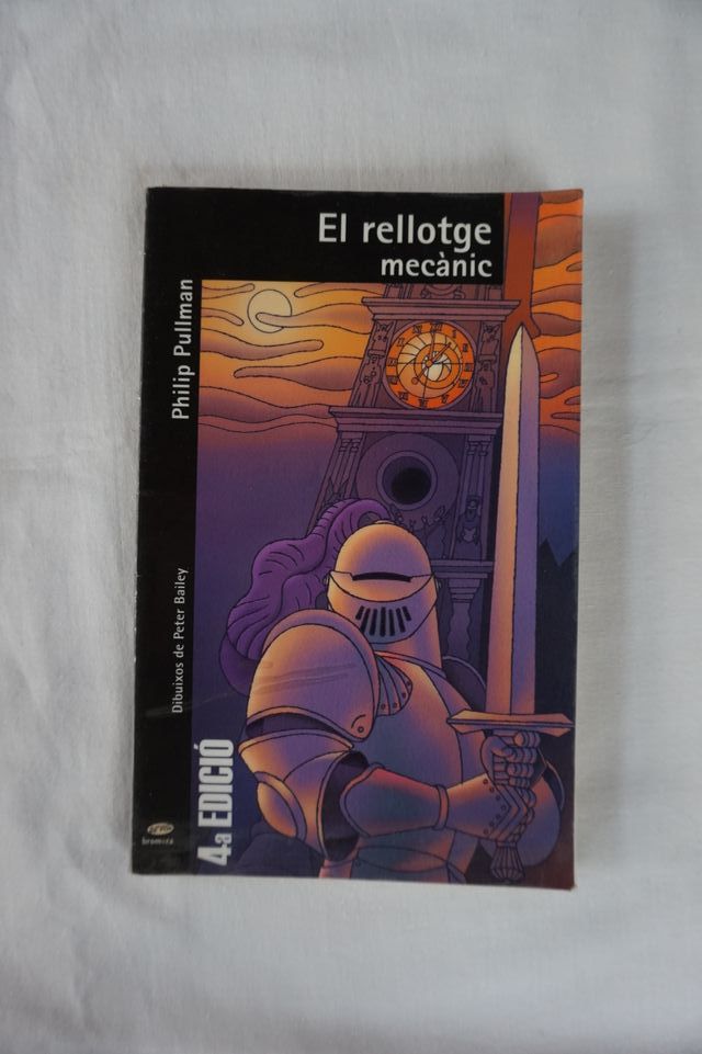 Libro juvenil El rellotge mecànic