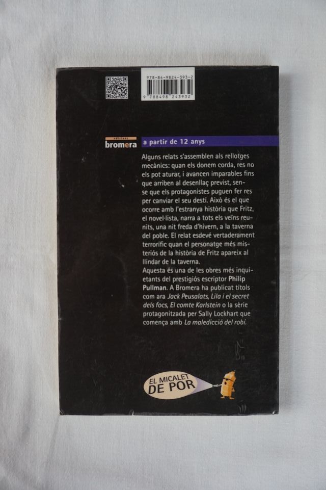 Libro juvenil El rellotge mecànic