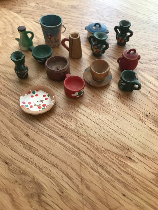 Miniaturas de madera