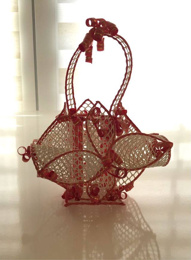 Cestas Decorativas de Rejilla