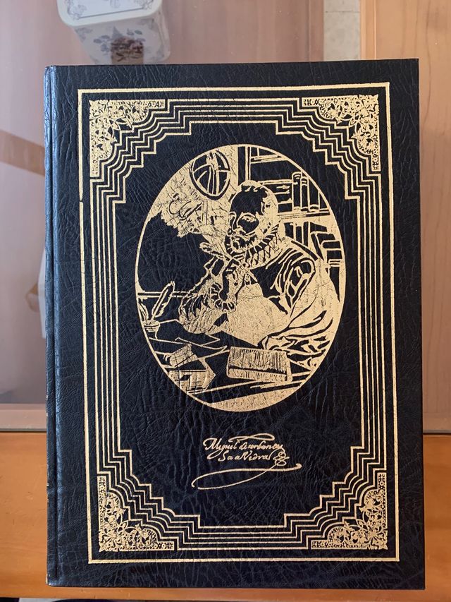 LIBROS DON QUIJOTE DOS VOLUMENES