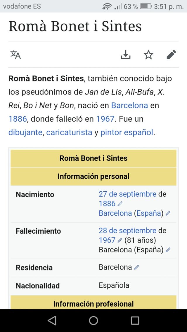 Romà Bonet i Sintes - Román Bonet Sintes