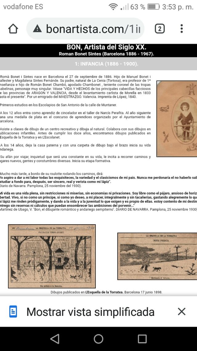 Romà Bonet i Sintes - Román Bonet Sintes