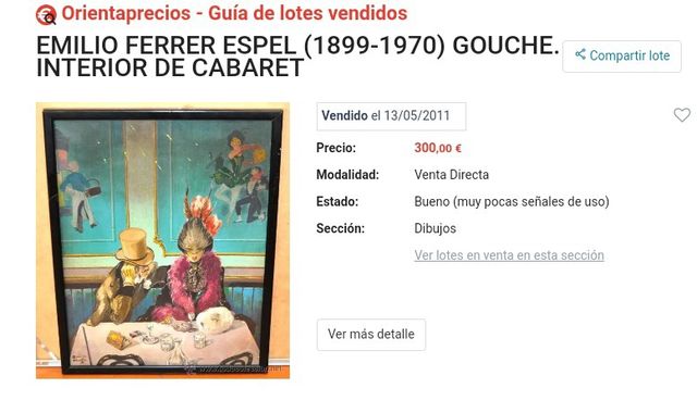 Cuadro Emilio Ferrer i Espel