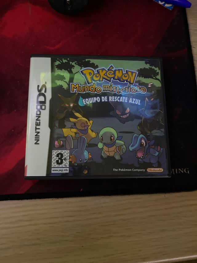 Pokemon mundo misterioso azul