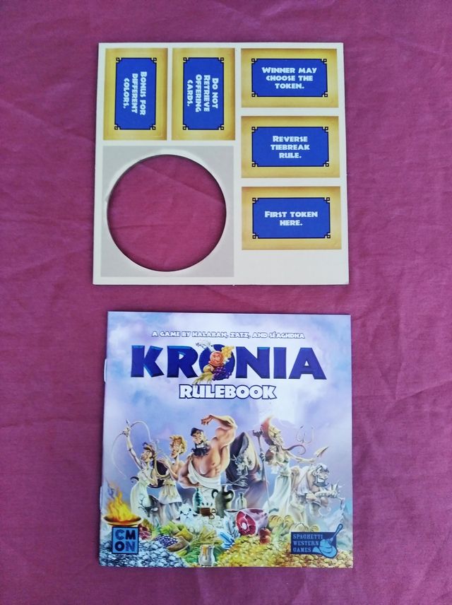 Kronia. Juego de mesa