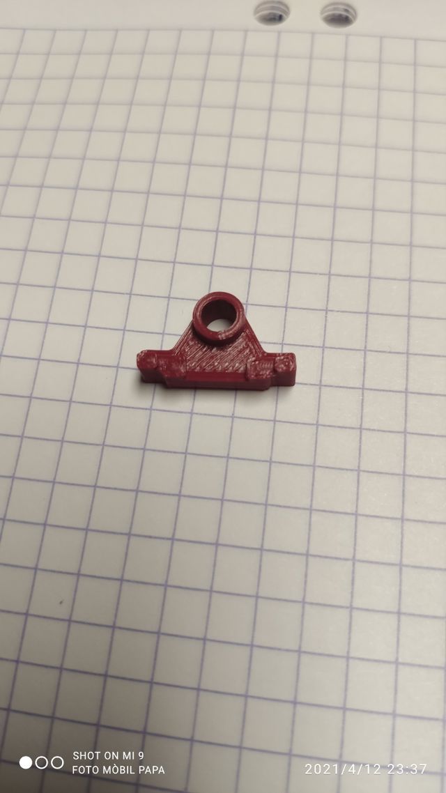 Scalextric adaptador guía con cables