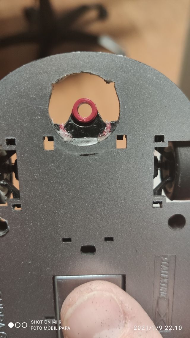 Scalextric adaptador guía con cables