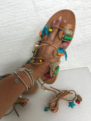 SANDALIAS ROMANAS LAST CALL ANNA Talla 37 Nuevas