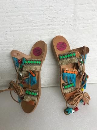 SANDALIAS ROMANAS LAST CALL ANNA Talla 37 Nuevas