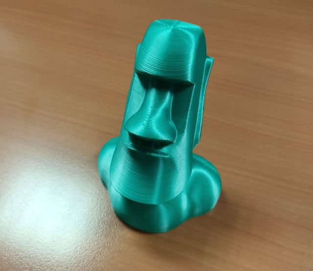 Moai impreso en 3D