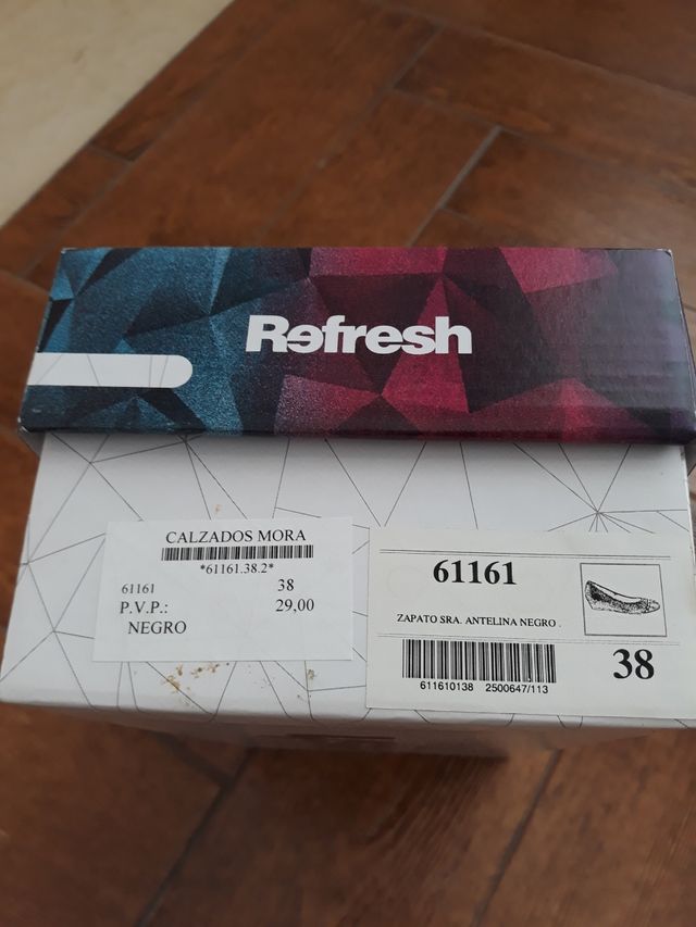 Manoletinas cuña. T.38