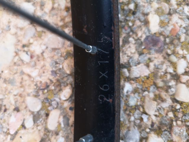 Llanta bicicleta MTB 26x1.75