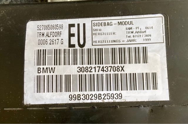 Airbag Puerta Izquierdo BMW 3 e46