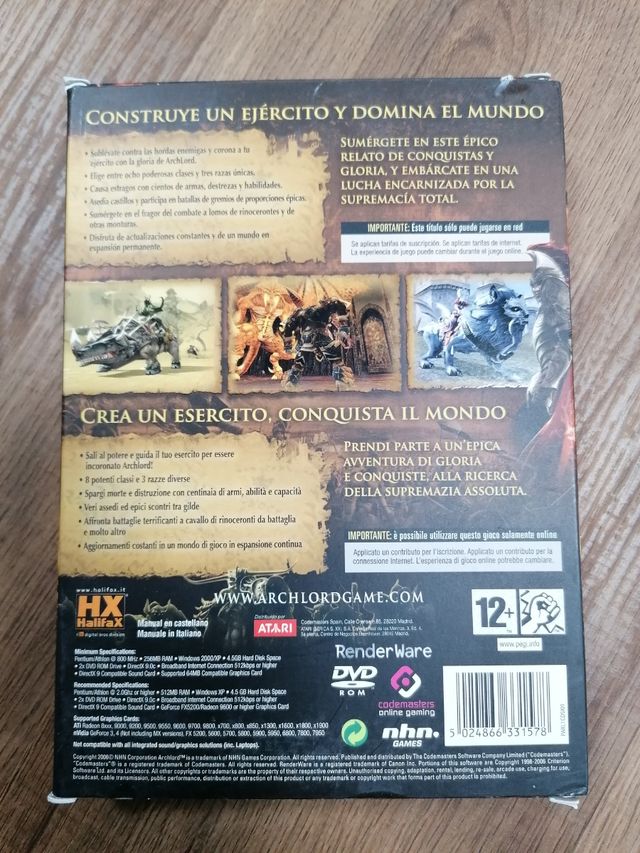 videojuego para PC: ARCHLORD