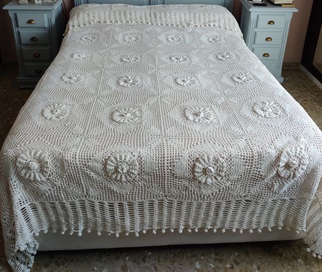 Colcha crochet