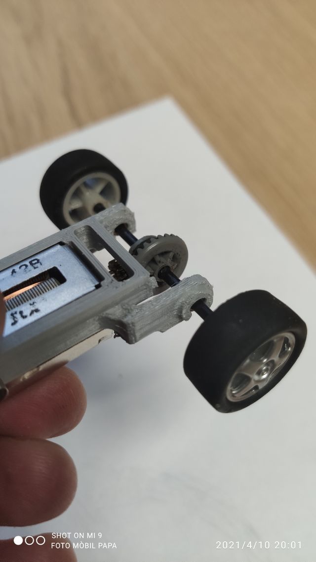 Scalextric cuna motor cojinetes esféricos