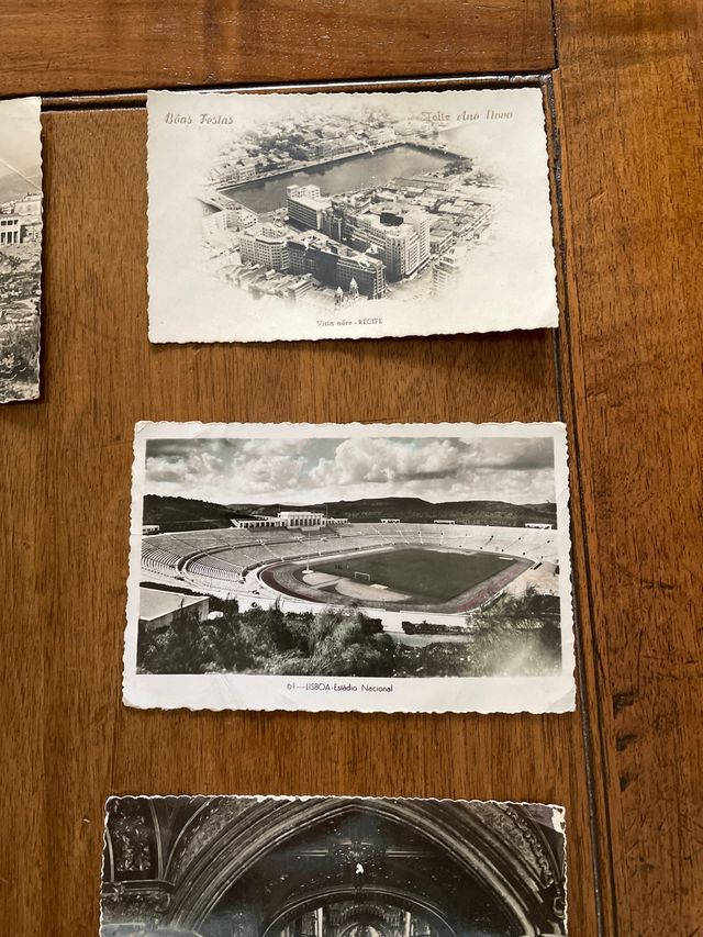 7 postales de los años 50  y una de 1939