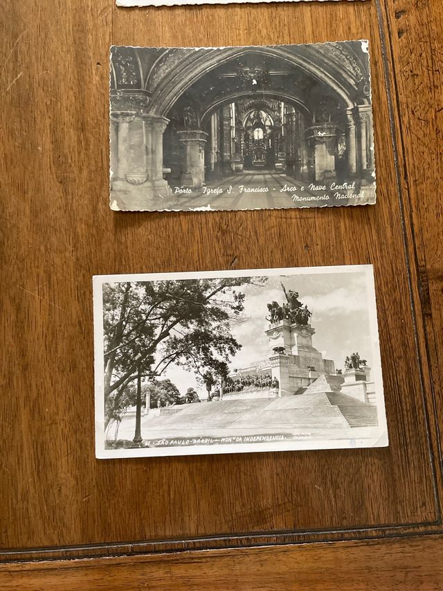 7 postales de los años 50  y una de 1939