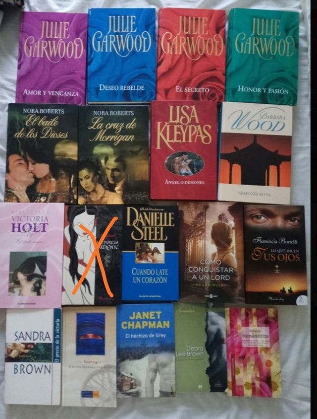 libros, novelas románticas, narraciones
