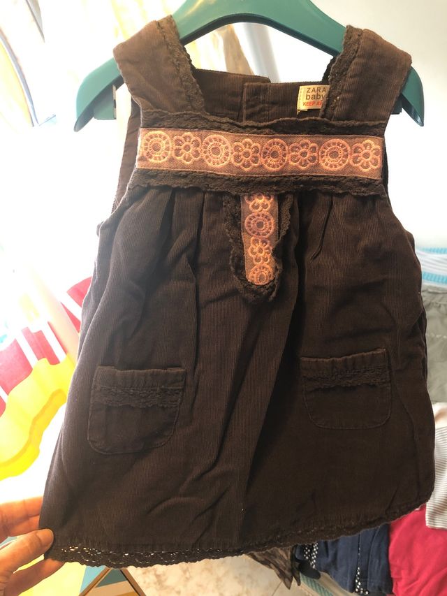 Lote 3 vestidos 12-18 meses