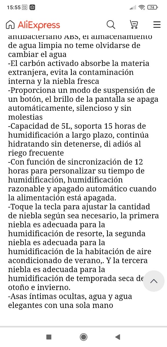 Humidificador Xiaomi DEM-F630 Derma