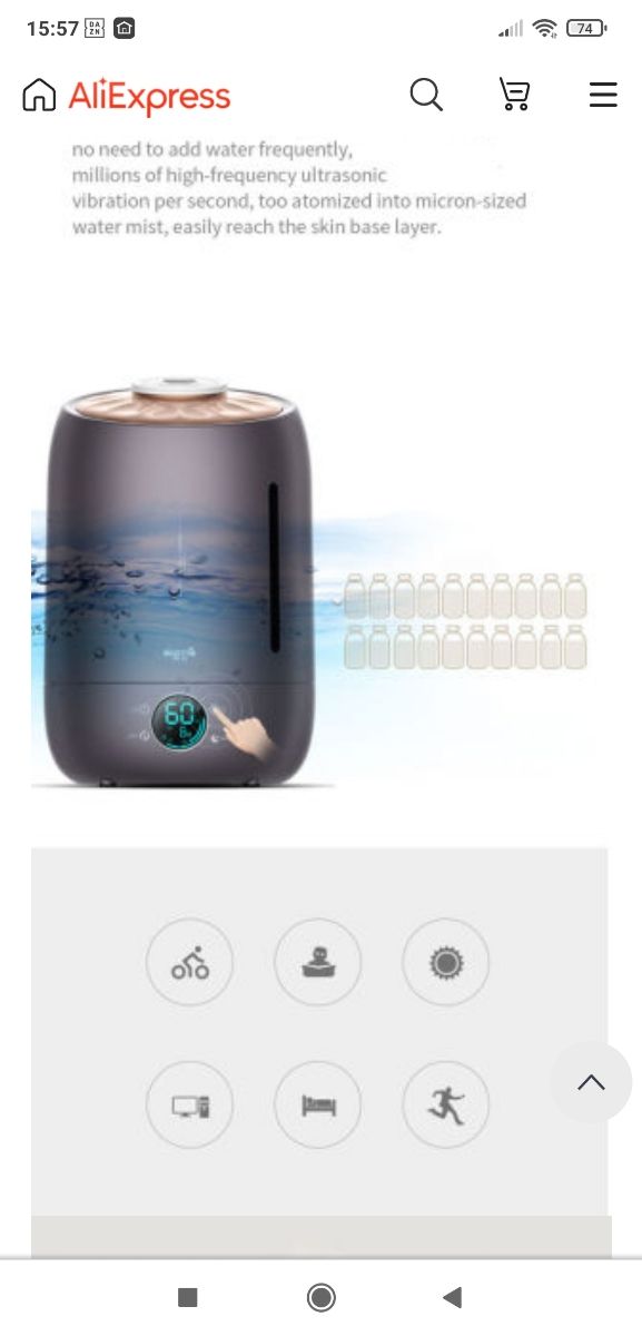 Humidificador Xiaomi DEM-F630 Derma