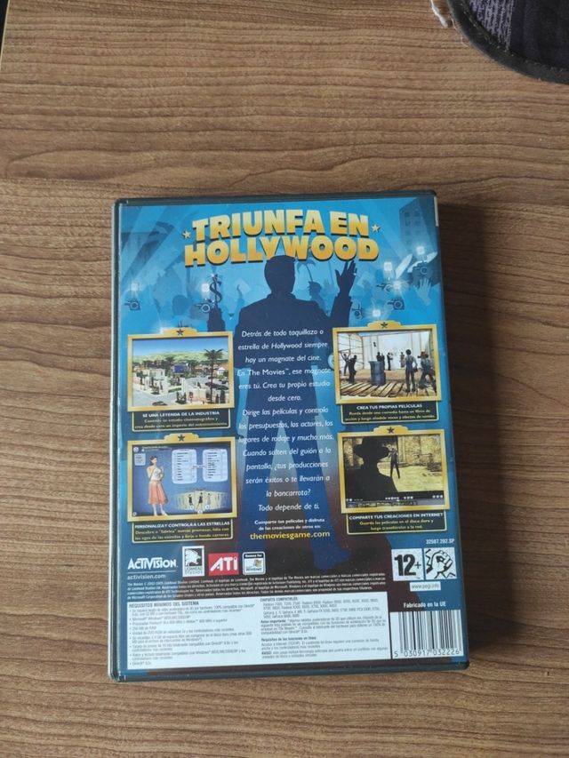 juego pc DVD the movies