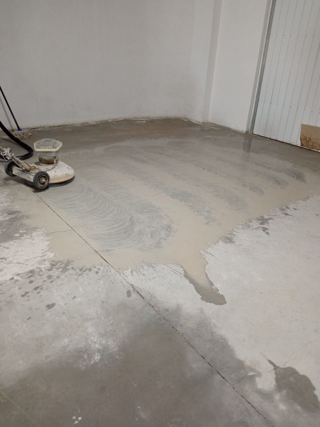 pulido suelos hormigón, fratasado