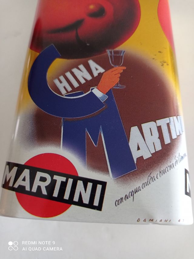 SCATOLA MARTINI IN OTTONE.