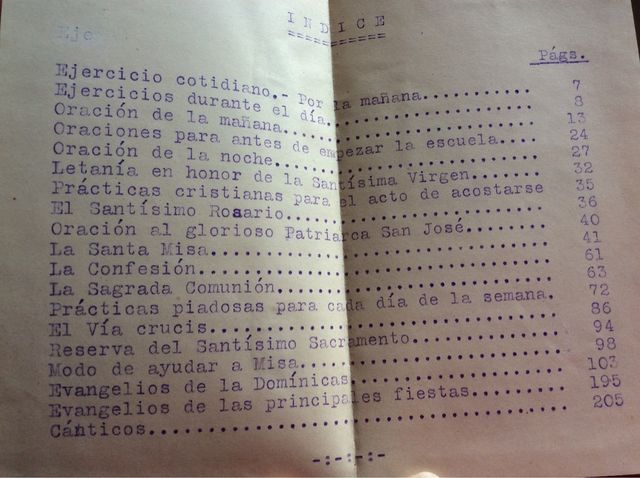 Curiosidad:Manual cristiano 1927