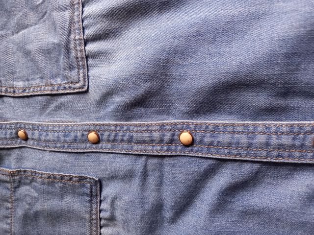 vestido  camisero vaquero, talla 9-10.