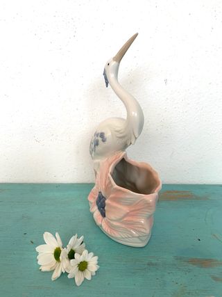 Figura garza vintage