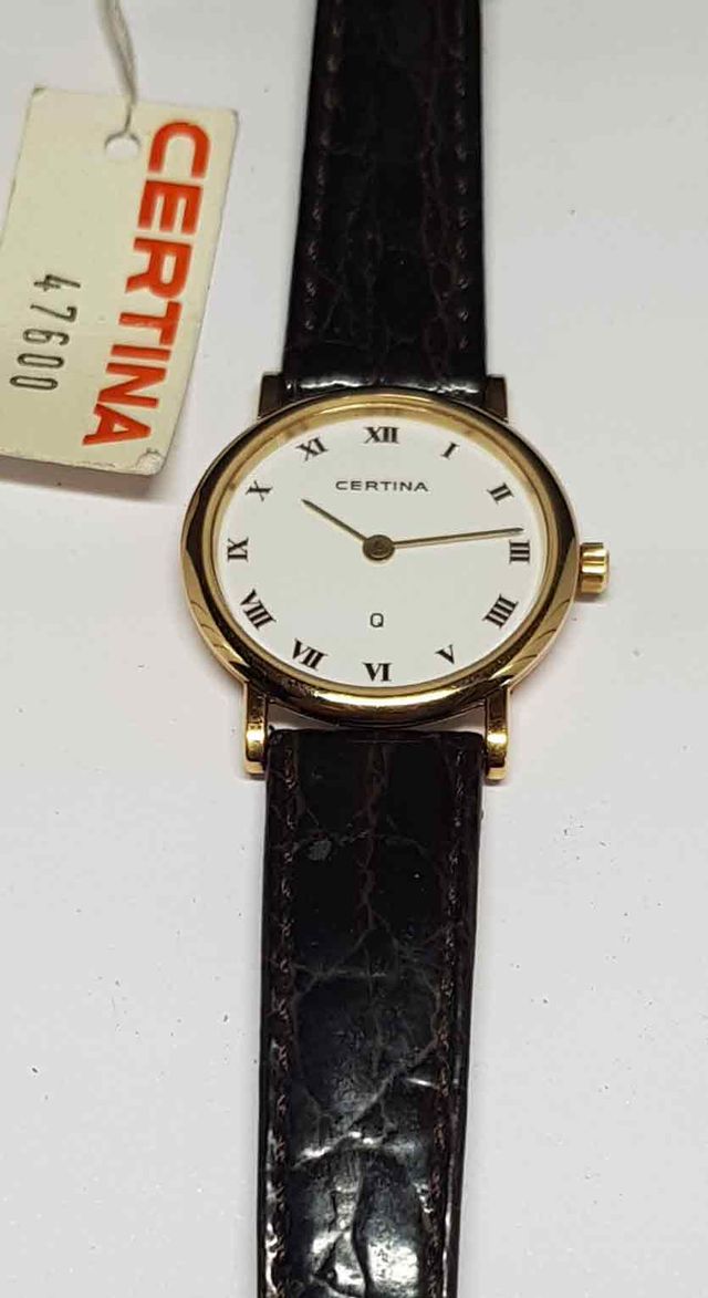1079-Reloj CERTINA, Swiss made- cristal zafiro,NOS