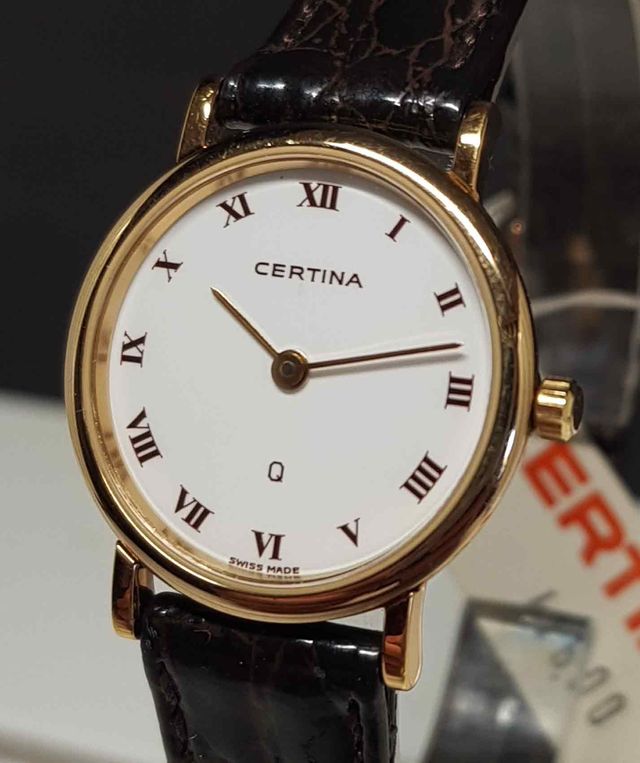 1079-Reloj CERTINA, Swiss made- cristal zafiro,NOS