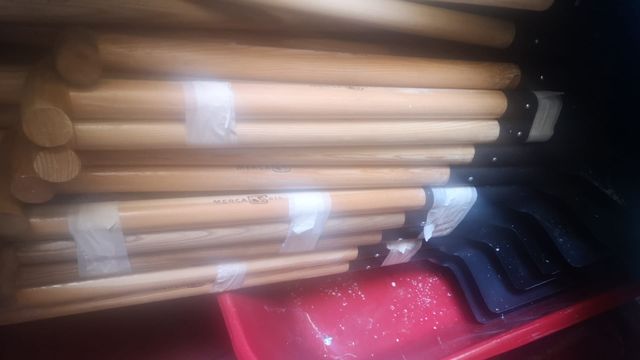 palas de metal (herramienta profesional)