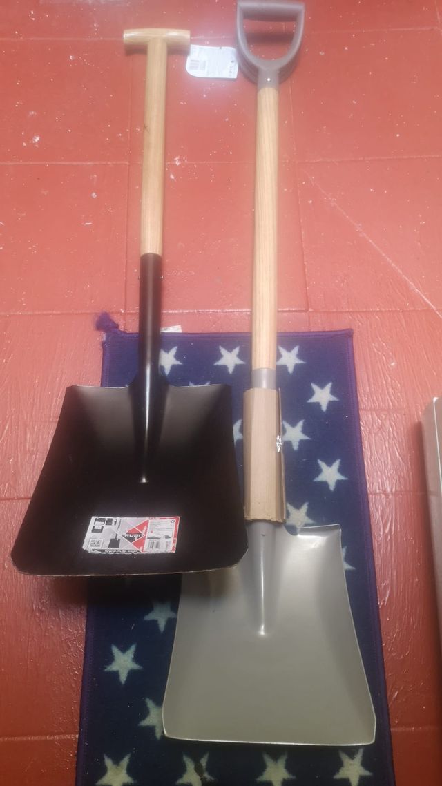 palas de metal (herramienta profesional)