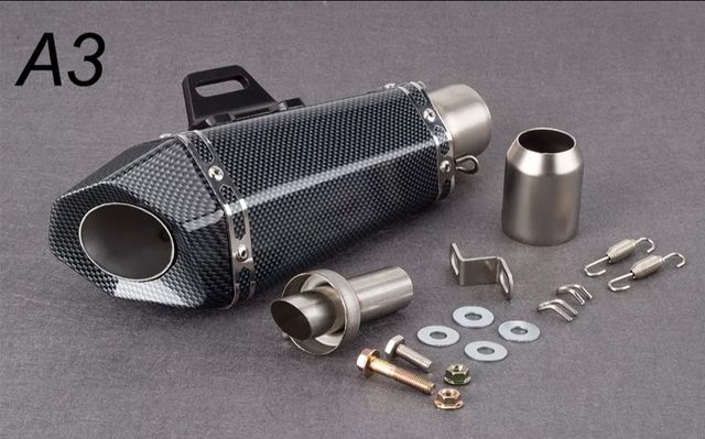 Silenciador de escape universal