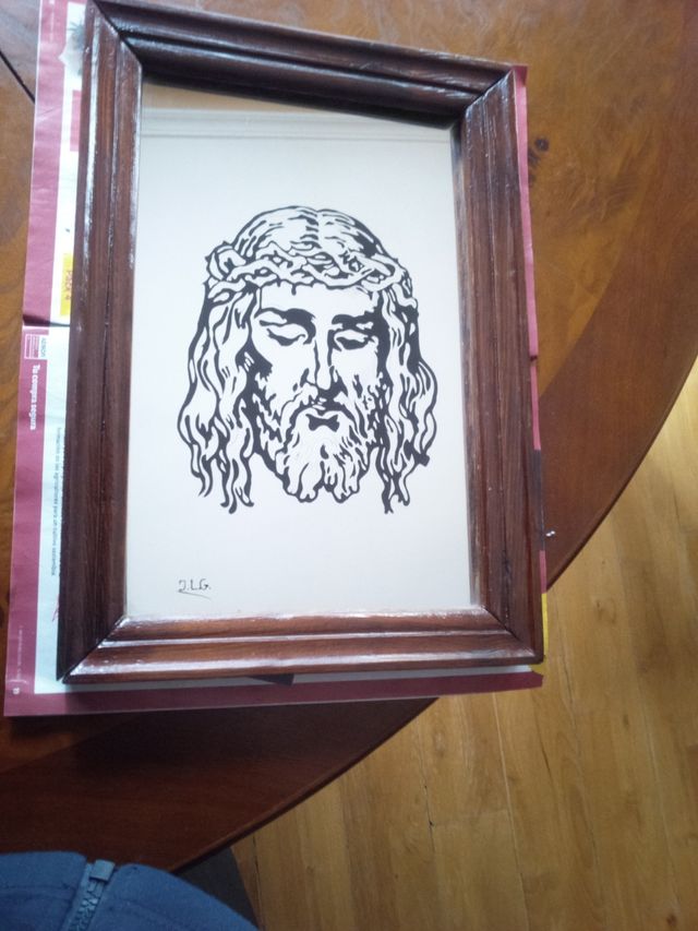 CUADRO ESPEJO JESUCRISTO