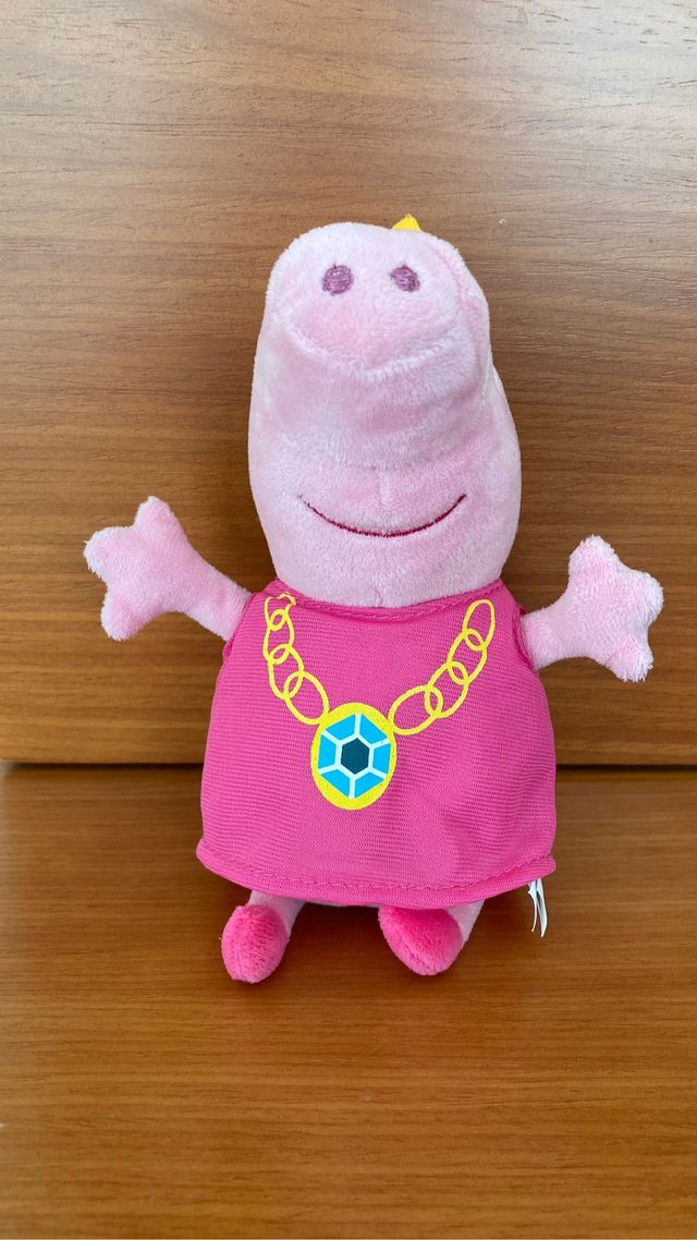 PELUCHE PEPPA PIG PRINCESA CORONA EXCLUSIVA