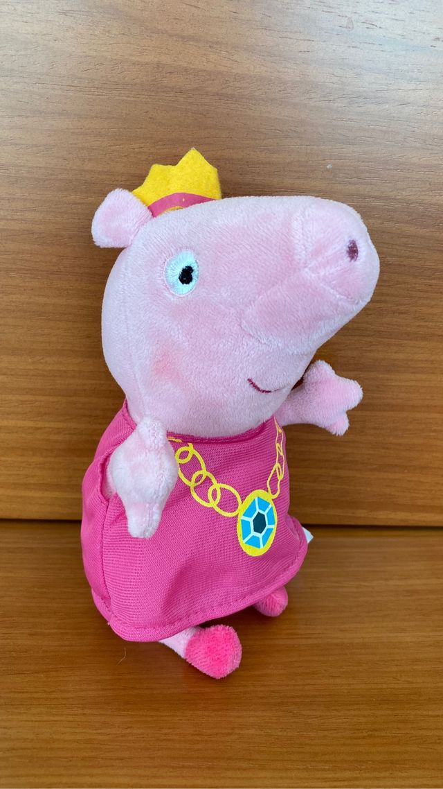 PELUCHE PEPPA PIG PRINCESA CORONA EXCLUSIVA
