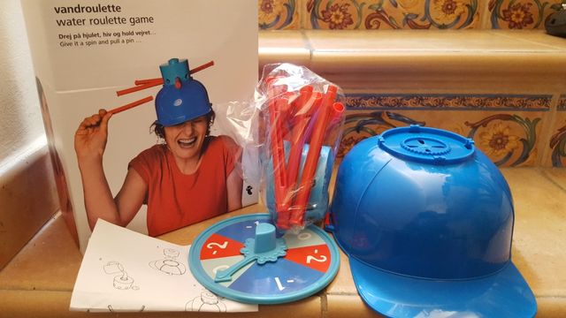 Juguete infantil verano ruleta de agua 