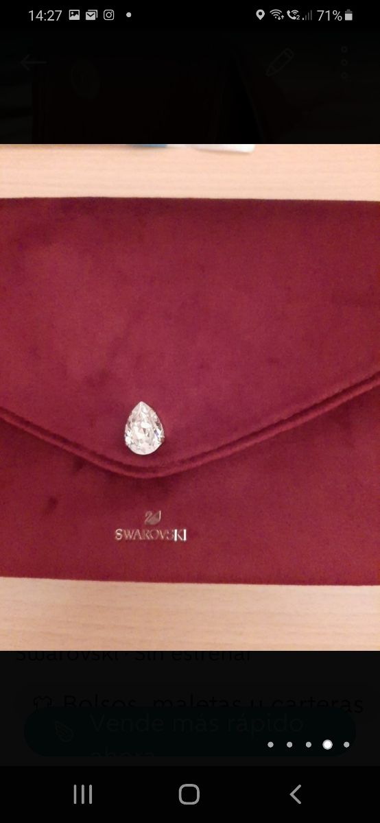 Bolso Swarovski sin estrenar