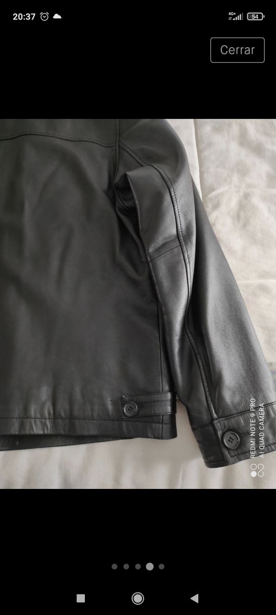 💥Chamarra de piel hombre💥