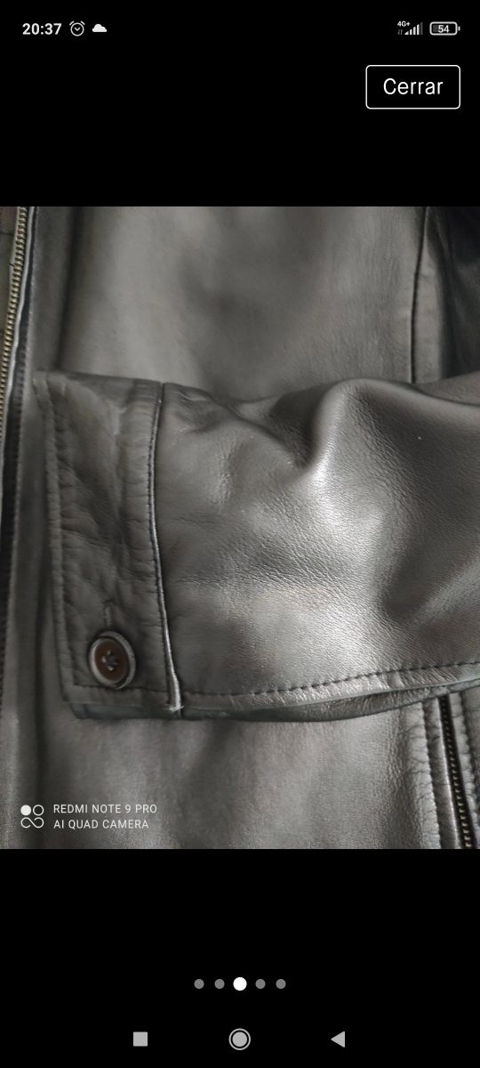 💥Chamarra de piel hombre💥
