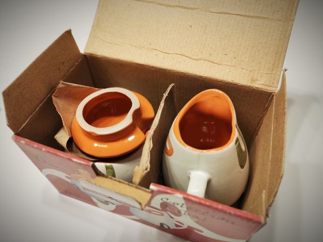 Juego lechera y azucarero