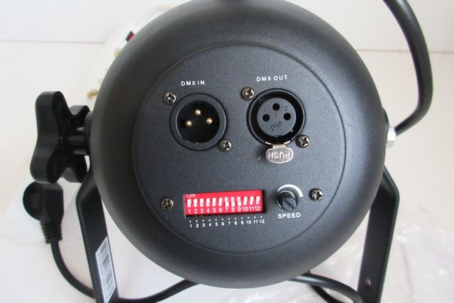 Foco LED Stairville PAR 56 Negro RGB DMX de 10 mm.